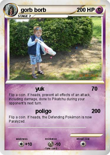 Pokemon gorb borb