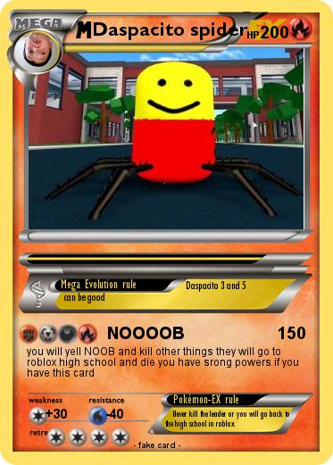 Pokemon Daspacito spider