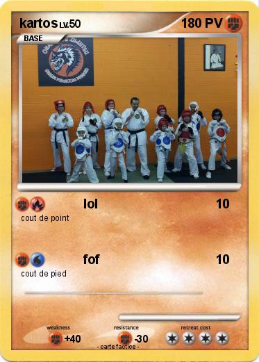 Pokemon kartos