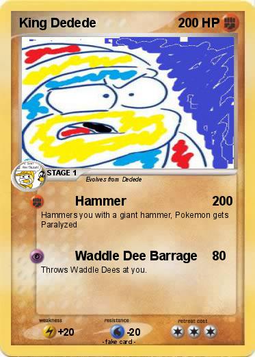 Pokemon King Dedede