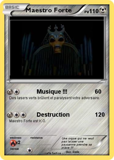 Pokemon Maestro Forte