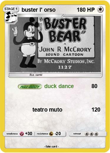 Pokemon buster l' orso