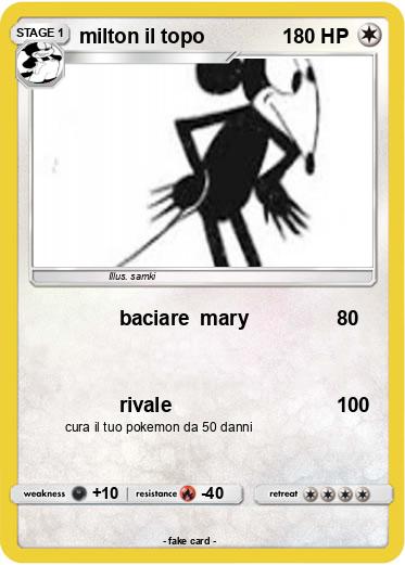 Pokemon milton il topo