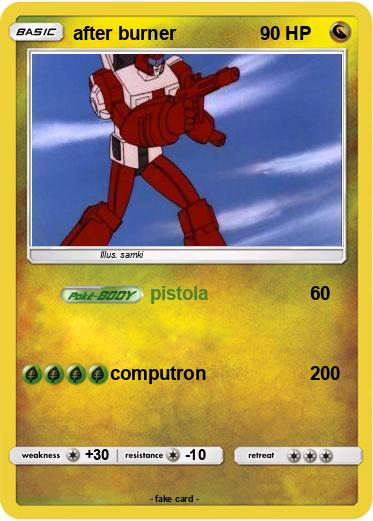 Pokemon after burner