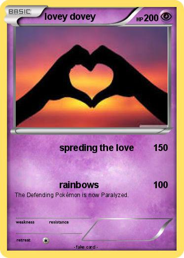 Pokemon lovey dovey