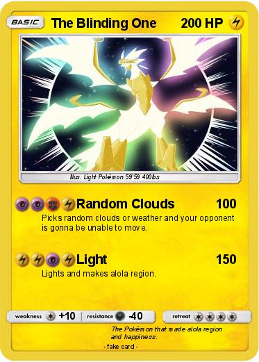 Pokemon The Blinding One