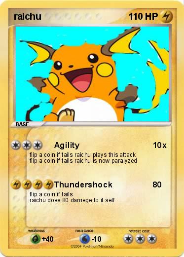 Pokemon raichu
