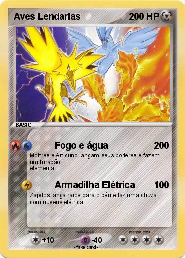 Pokemon Aves Lendarias