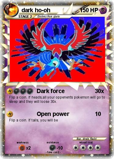 Pokemon dark ho-oh