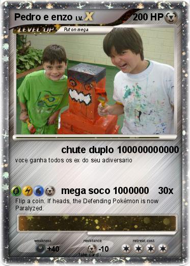 Pokemon Pedro e enzo