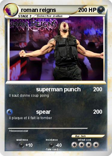 Pokemon roman reigns