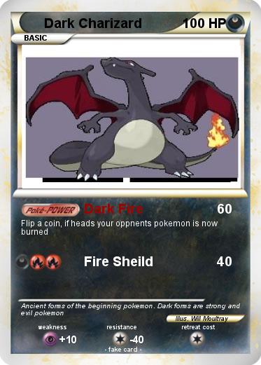 Pokemon Dark Charizard