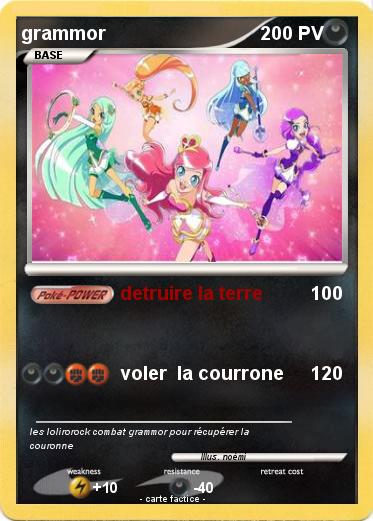 Pokemon grammor