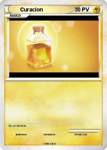 Pokemon Curacion