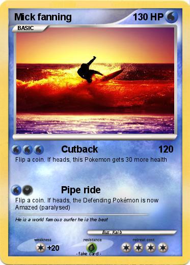 Pokemon Mick fanning