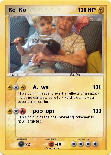 Pokemon Ko  Ko