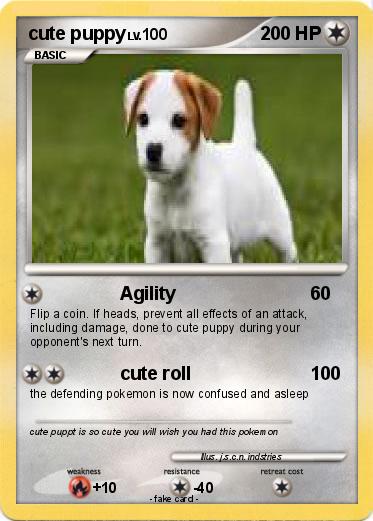 Pokemon cute puppy