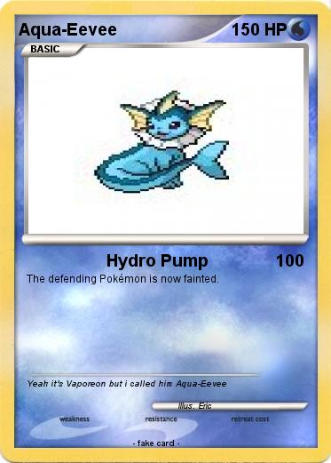 Pokemon Aqua-Eevee