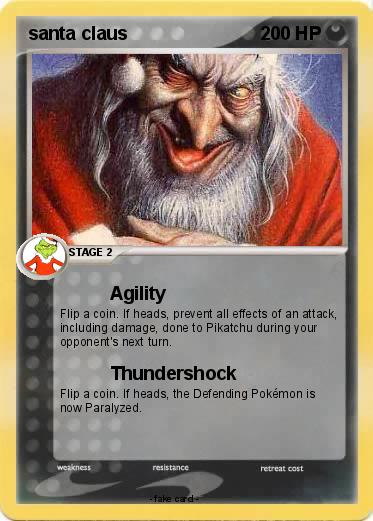 Pokemon santa claus
