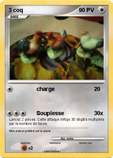 Pokemon 3 coq