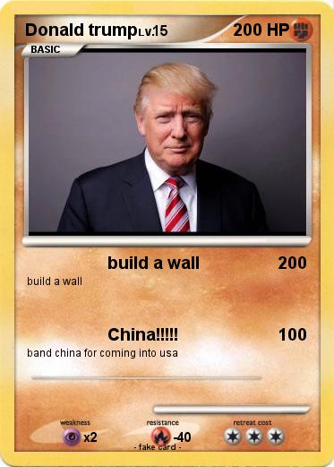 Pokemon Donald trump