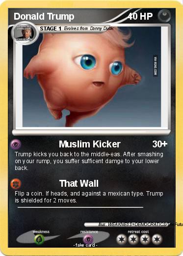 Pokemon Donald Trump