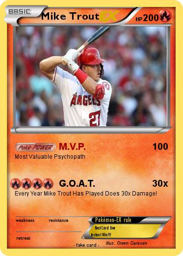 Pokemon Mike Trout