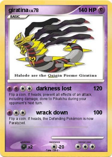 Pokemon giratina