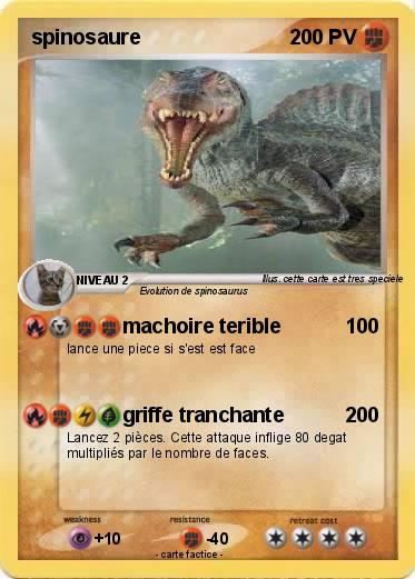 Pokemon spinosaure