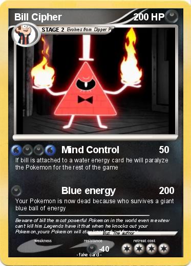 Pokemon Bill Cipher