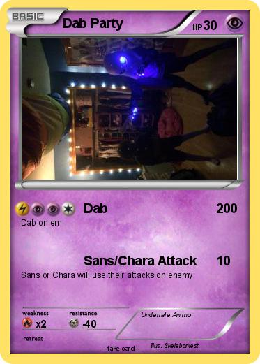 Pokemon Dab Party