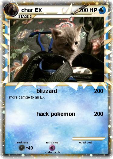 Pokemon char EX