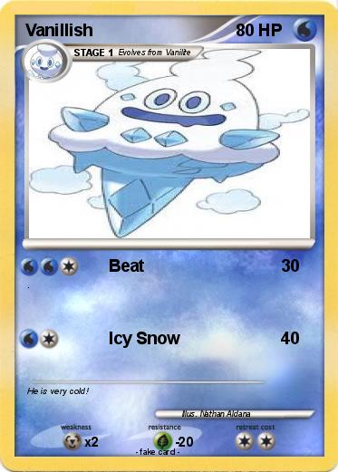 Pokemon Vanillish