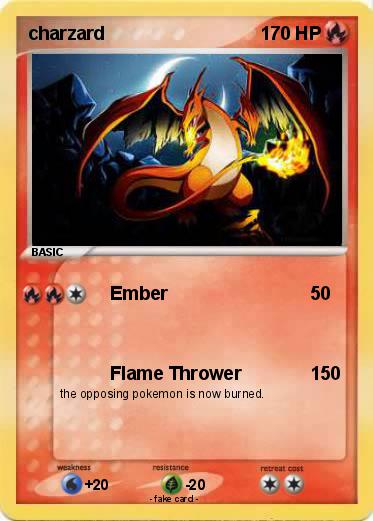 Pokemon charzard
