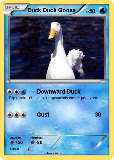 Pokemon Duck Duck Goose