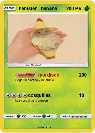 Pokemon hamster   banana