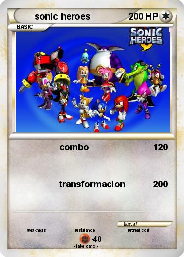 Pokemon sonic heroes