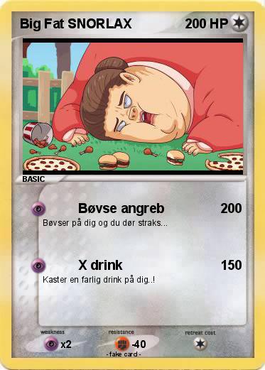Pokemon Big Fat SNORLAX