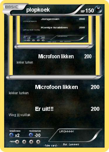 Pokemon plopkoek