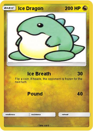 Pokemon Ice Dragon