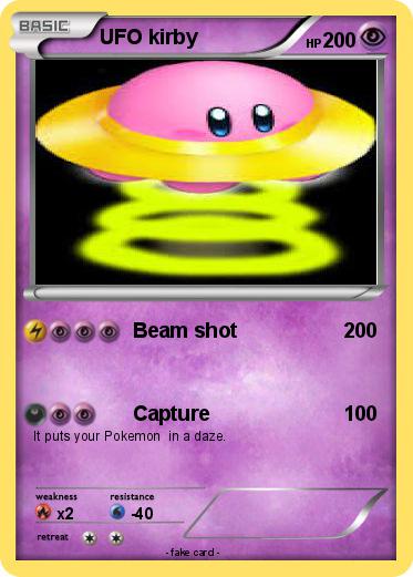 Pokemon UFO kirby