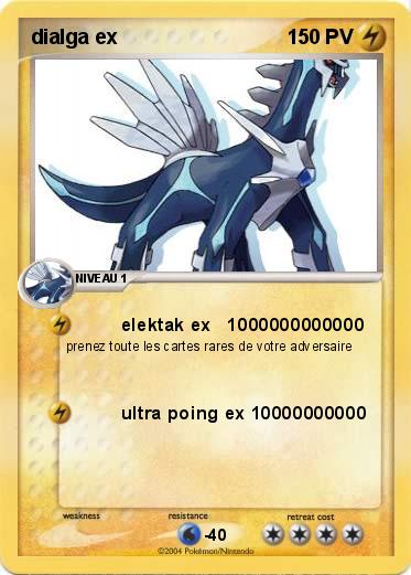 Pokemon dialga ex