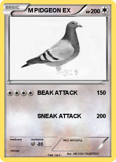 Pokemon M PIDGEON EX