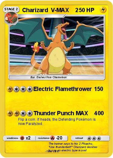 Pokemon Charizard  V-MAX    2