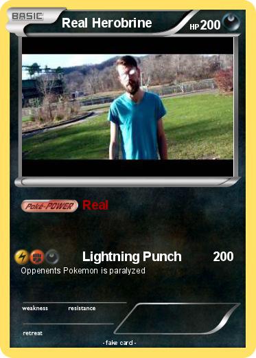 Pokemon Real Herobrine