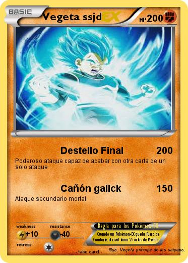 Pokemon Vegeta ssjd