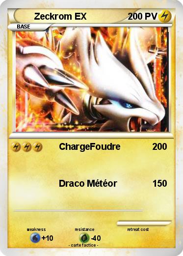 Pokemon Zeckrom EX