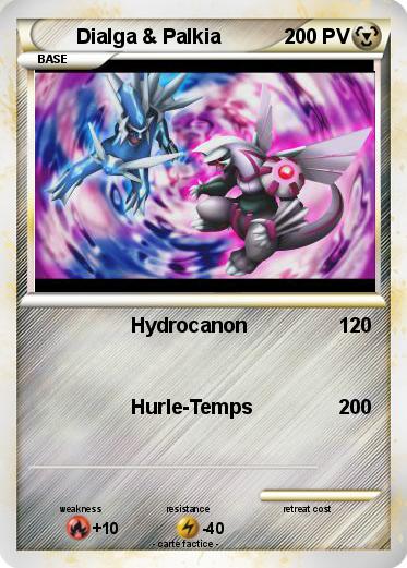 Pokemon Dialga & Palkia