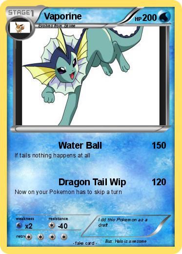 Pokemon Vaporine