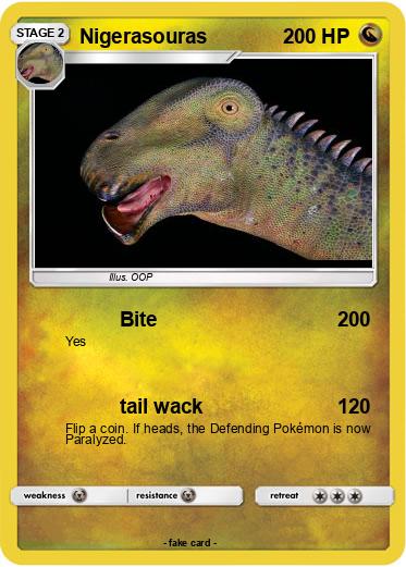 Pokemon Nigerasouras